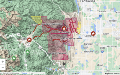 Alexander Mountain Fire Fully Contained After Burning Nearly 10,000 Acres West of Loveland